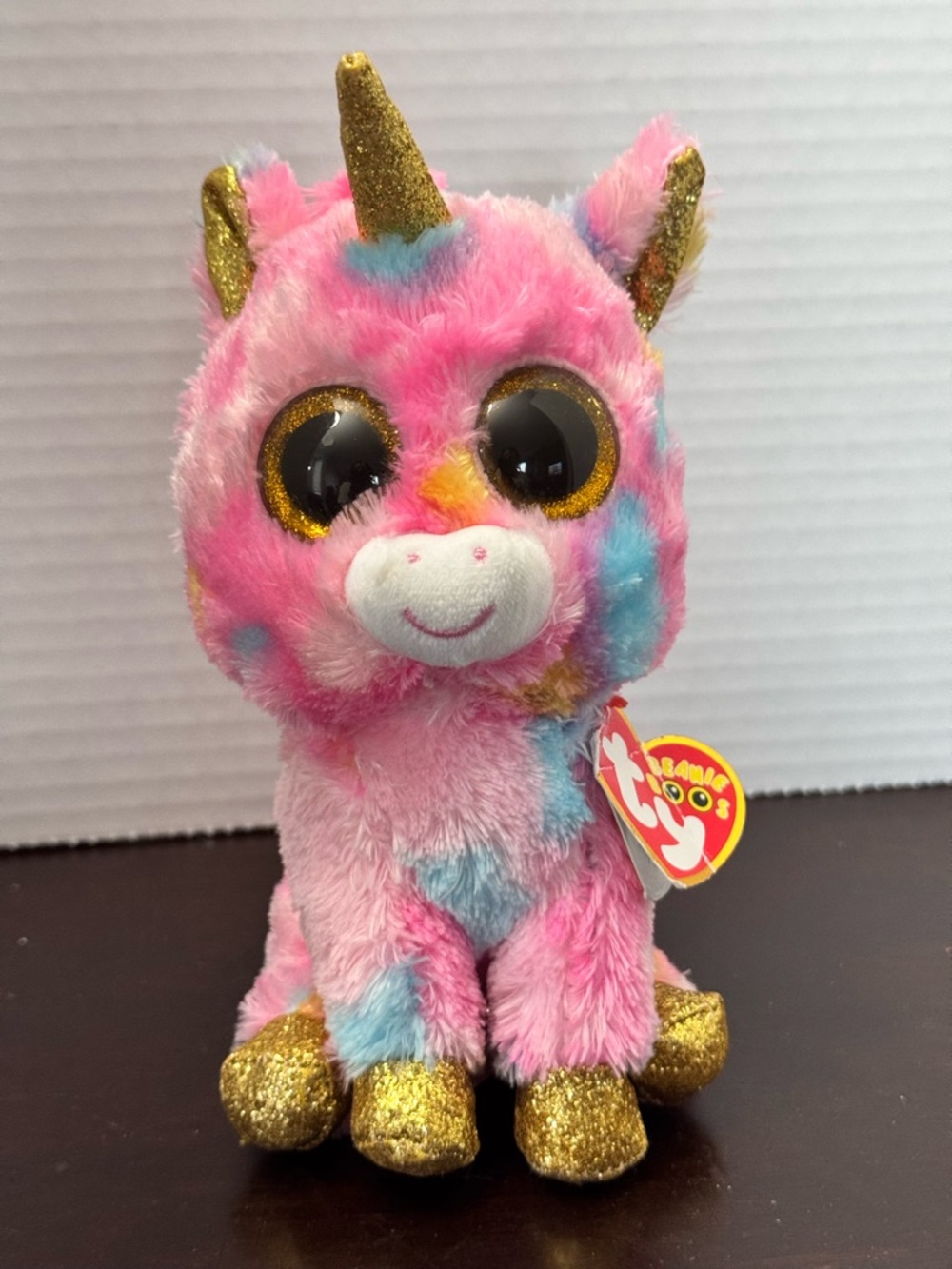 Ty Beanie Boo Fantasia the Pink Unicorn